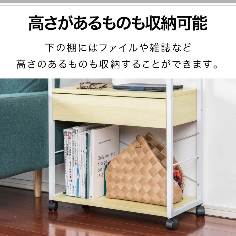 1年保証 サイドラック プリンター台 デスクワゴン キャスター付 1年保証 サイドラック プリンター台 デスクワゴン キャスター付