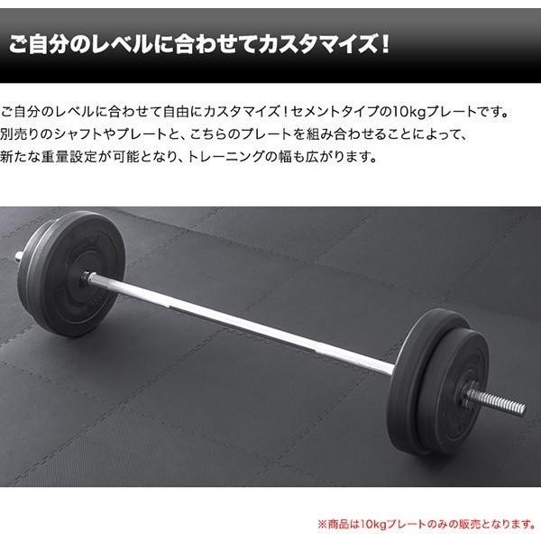 バーベル 用 プレート 10kg 2個セット ポリエチレンコート 追加プレート ダンベルプレート バーベルシャフト 用 ダンベル 筋トレ トレーニン 送料無料 Ys A L Design 通販 Yahoo ショッピング