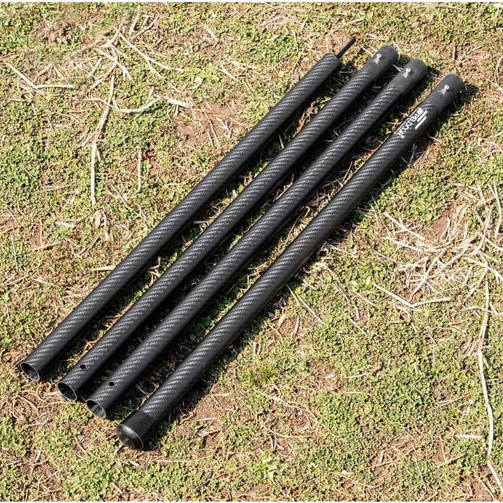 FIELDOOR（フィールドア） 1年保証 カーボン製テントポール 1本単品