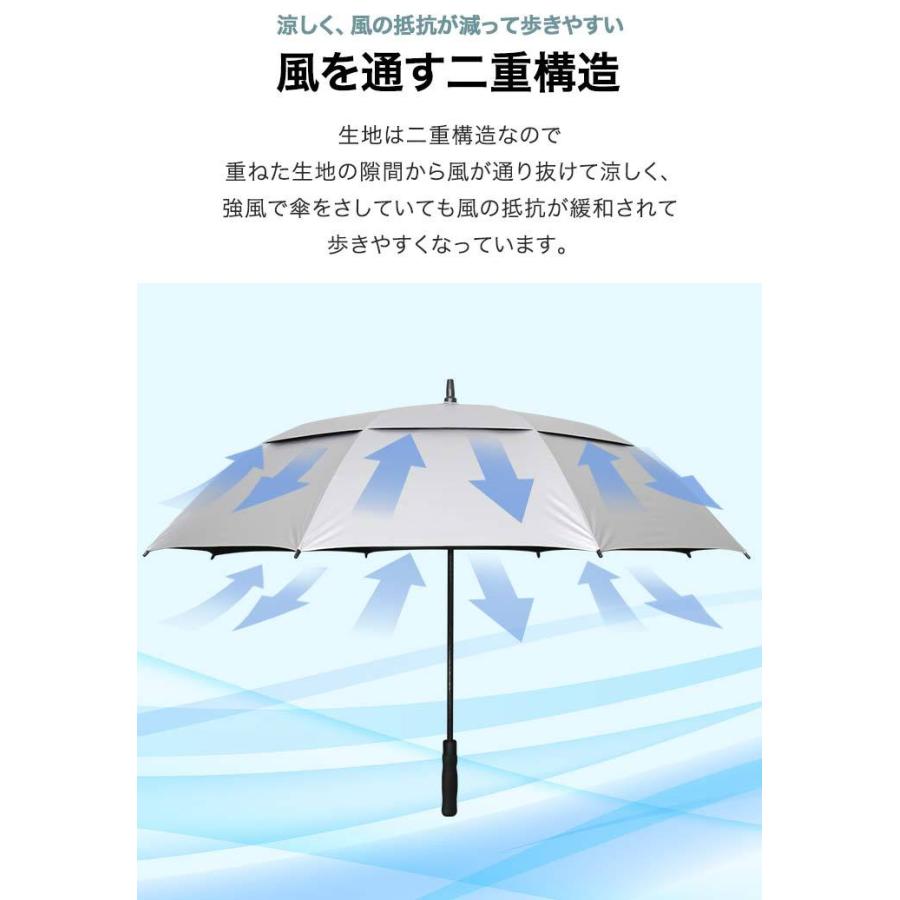 傘 晴雨兼用傘 キングサイズ 直径131cm 雨傘 日傘 完全遮光 ゴルフ傘 軽量 Uvカット メンズ レディース Upf50 撥水加工 二重構造 大きい アンブレラ 送料無料 Ys A L Design 通販 Yahoo ショッピング