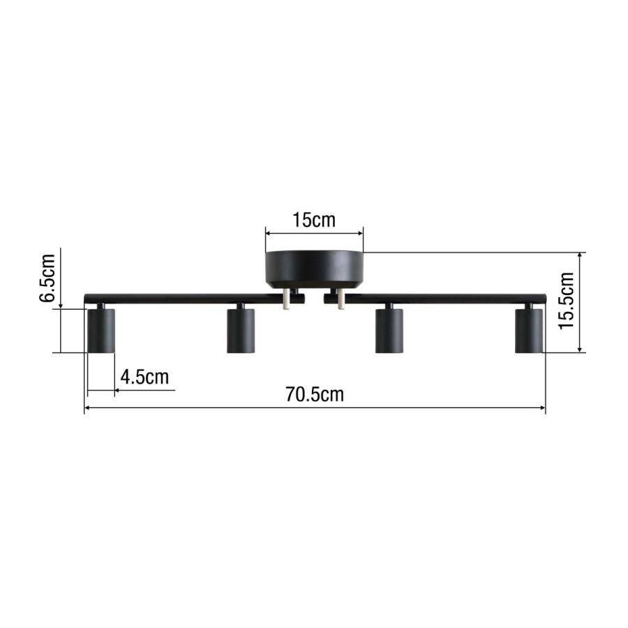 1年保証 シーリングライト LED 対応 4灯 ライト ヴィンテージ風 レトロ