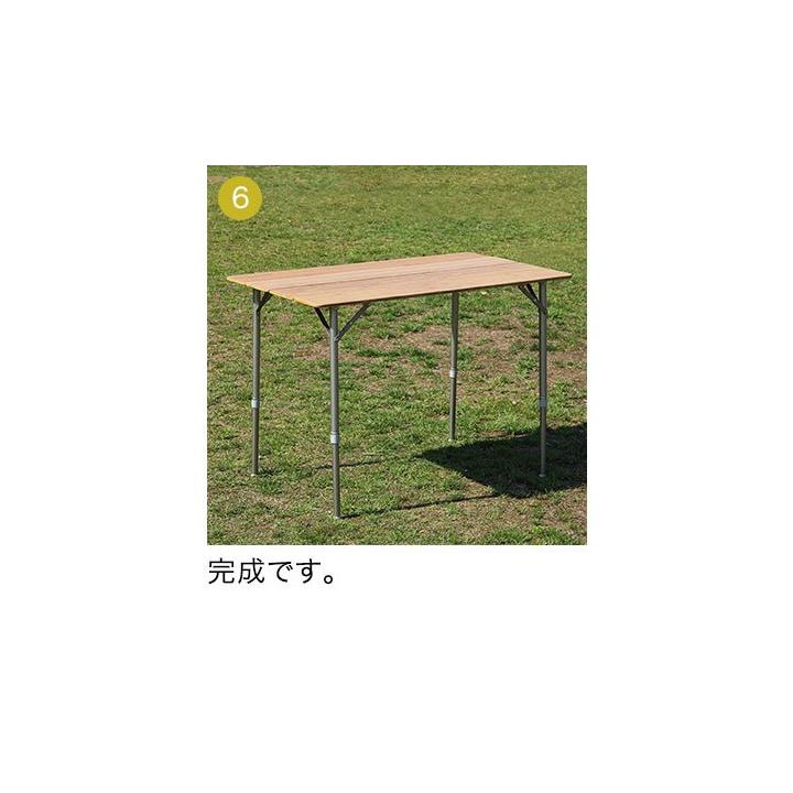 FIELDOOR（フィールドア） 1年保証 テーブル 折りたたみ 幅100cm 無