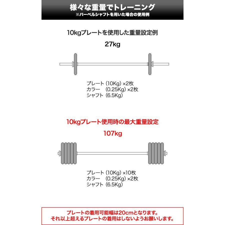 1年保証 バーベル 用 プレート 穴あき 10kg 2個セット 追加 1年保証 バーベル 用 プレート 穴あき 10kg 2個セット 追加