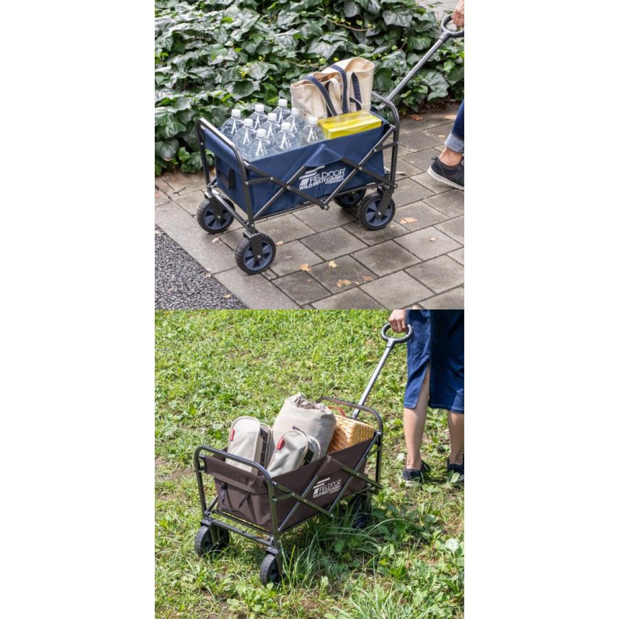 キャリー カート アウトドア キャリーワゴン 折りたたみ ワイルド マルチキャリー コンパクト 軽量 小型 ミニ 台車 簡単 便利 キャンプ用品 Fieldoor 送料無料 Ys A L Design 通販 Yahoo ショッピング