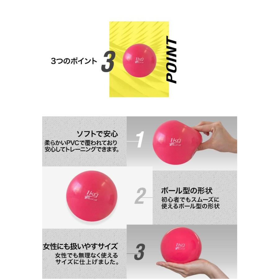 メディシンボール ウェイトボール 1kg ウェイト トレーニング ボール ソフト 体幹 エクササイズ 筋トレ 腹筋 背筋 お腹まわり フィットネス Fieldoor 送料無料 Ys A L Design 通販 Yahoo ショッピング