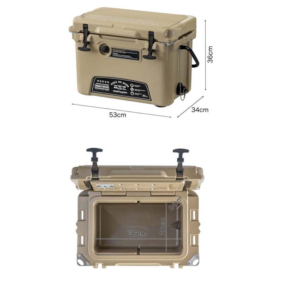 FIELDOOR（フィールドア） 1年保証 クーラーボックス 小型 18.9L 20QT