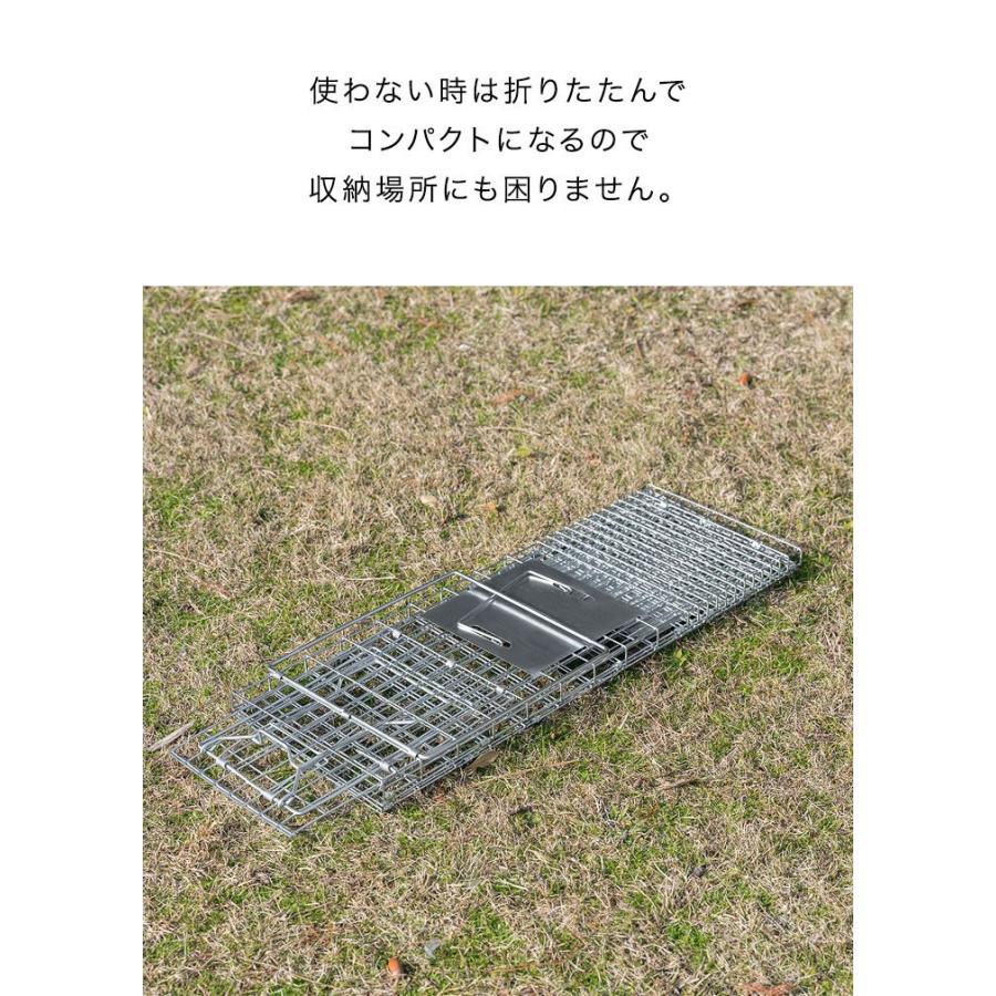 1年保証 動物捕獲器 アニマルトラップ Mサイズ 25x66x26cm 小動物 猫用