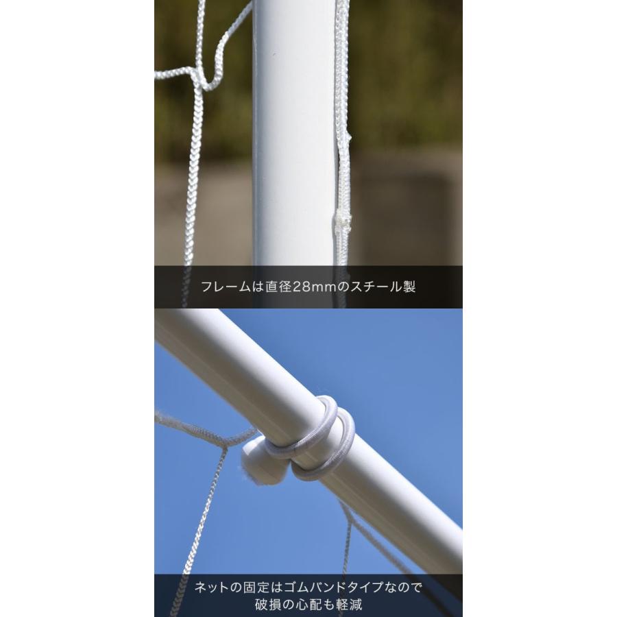 1年保証 サルゴール 3m×2m 2台セット 公式サイズ 組み立て式 クッション キャリーバッグ付 室内 屋外兼用 練習用ネット サッカーゴール 送料無料 a16486