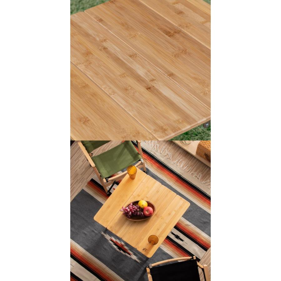 FIELDOOR 1年保証 レジャーテーブル 折りたたみ 幅 60x60cm FIELDOOR 1年保証 レジャーテーブル 折りたたみ 幅 60x60cm