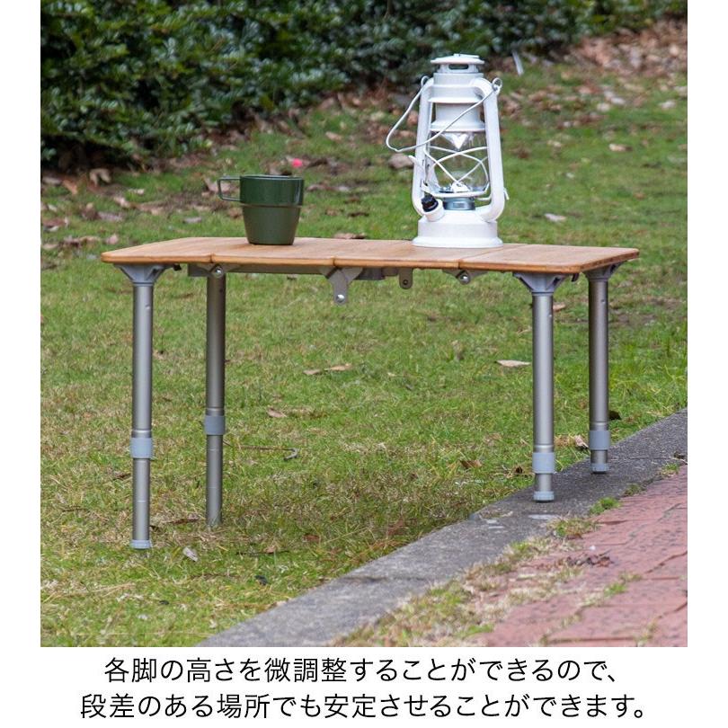 レジャーテーブル 折りたたみ 幅 60x40cm アウトドア ピクニック テーブル ローテーブル バンブー 竹 アウトドアテーブル キャンプ 高さ調節 Fieldoor 送料無料 Ys A L Design 通販 Yahoo ショッピング