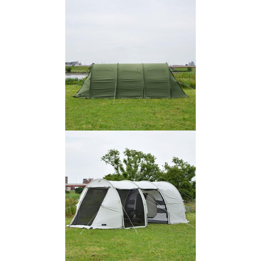 テント トンネルテント ファミリーテント 大型 ドーム型テント おすすめ 2ルーム 4人用 6人用 8人用 UVカット シェルター ツールーム