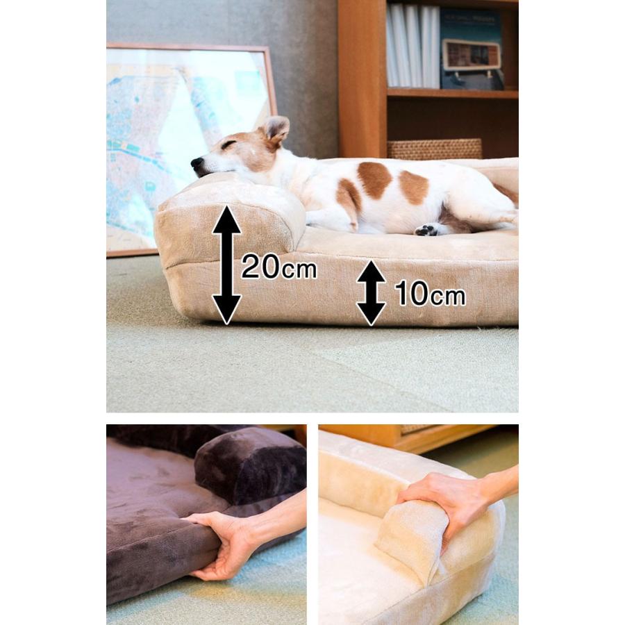 1年保証 ペットベッド 洗える 幅90cm 背もたれ 犬 猫 ソファー L 1年保証 ペットベッド 洗える 幅90cm 背もたれ 犬 猫 ソファー L