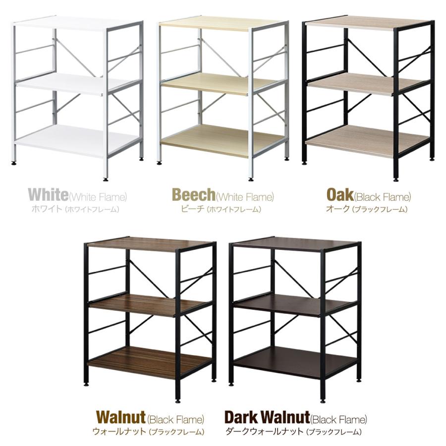 1年保証 レンジ台 レンジラック 60幅 スリム 3段 大型レンジ対応