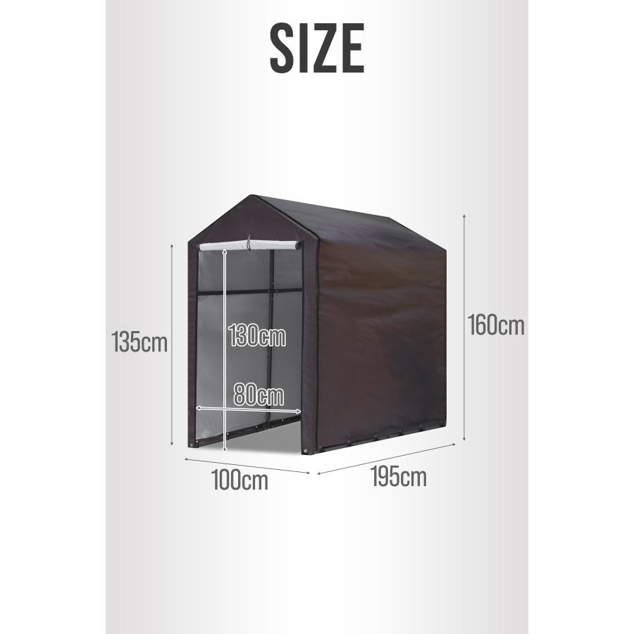 即発送‼️即決大歓迎‼️2台用 サイクルポート 防水 ヤフー1位 自転車置き場 サイクルポート 家庭用 1台〜2台用 UV