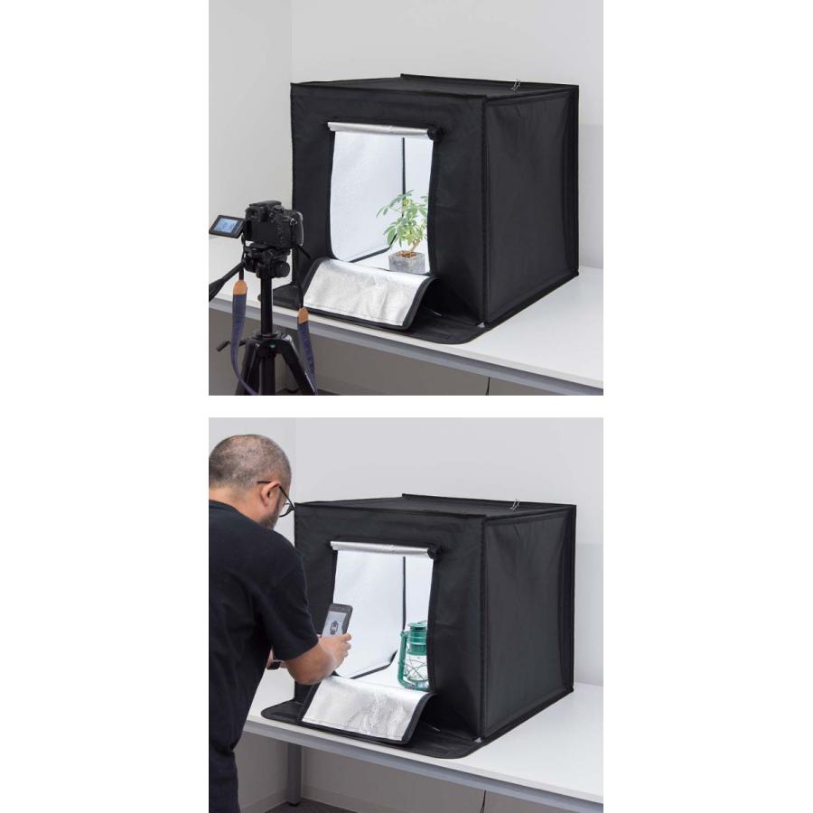 1年保証 撮影ボックス 撮影キット 撮影ブース 60x60cm LEDライト 1年保証 撮影ボックス 撮影キット 撮影ブース 60x60cm LEDライト