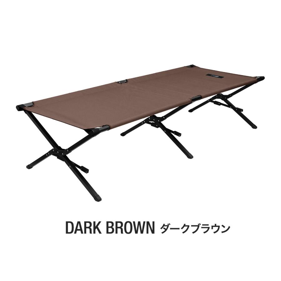 FIELDOOR（フィールドア） 1年保証 アウトドアベッド コット 200×80cm