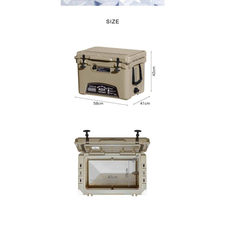 FIELDOOR（フィールドア） 1年保証 クーラーボックス 大型 33.1L/35QT 