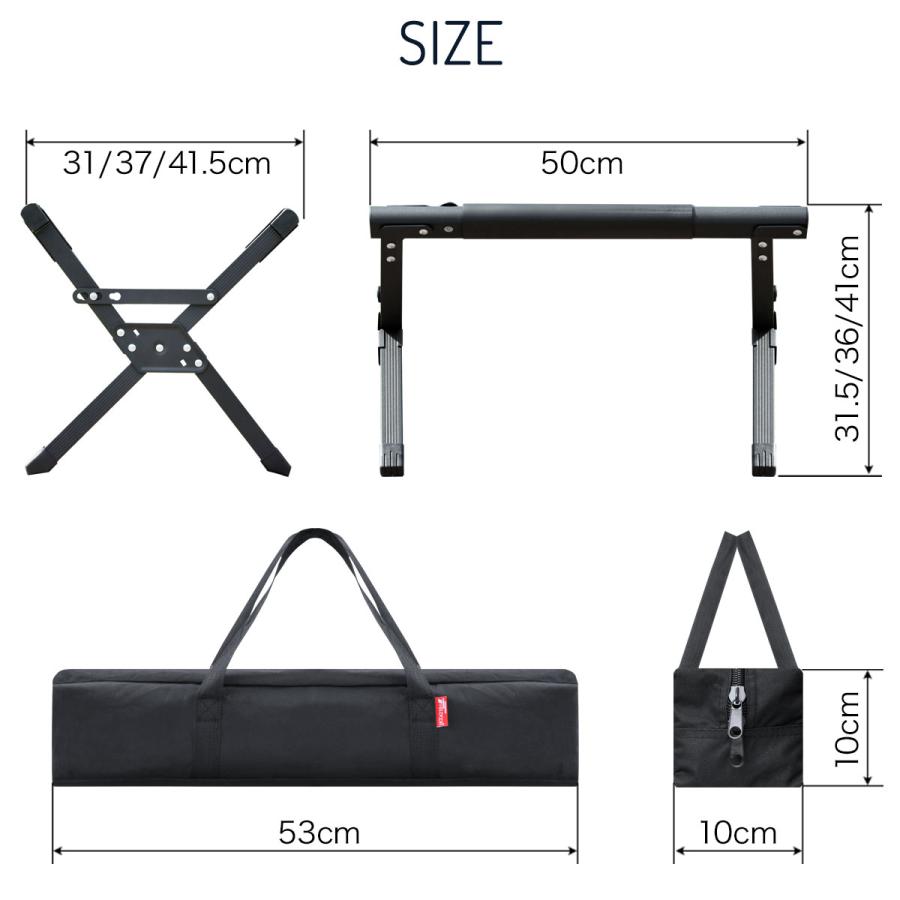 FIELDOOR（フィールドア） 1年保証 クーラースタンド 軽量 アルミ製