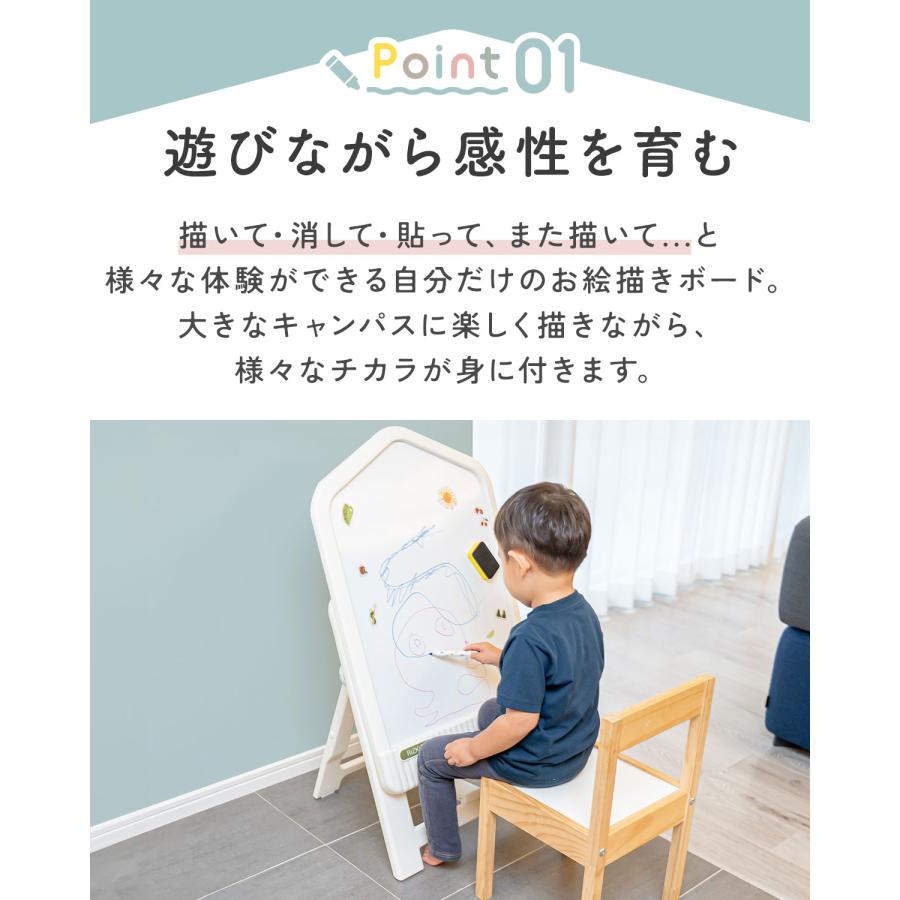 RiZKiZ 1年保証 お絵描きボード ホワイトボード 磁石 マグネット