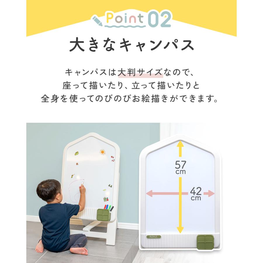 RiZKiZ 1年保証 お絵描きボード ホワイトボード 磁石 マグネット