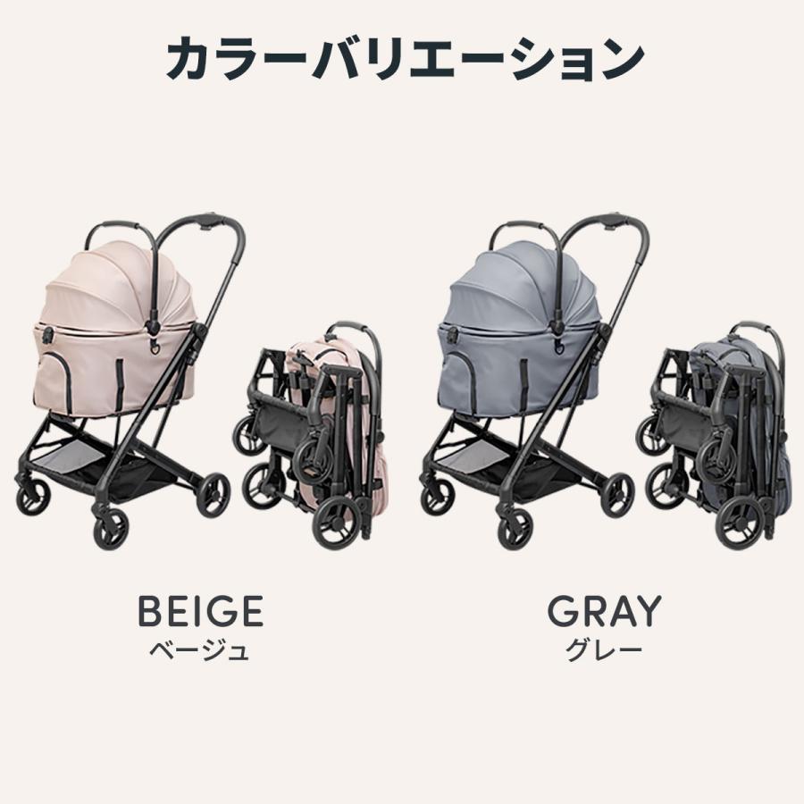 ペットカート 折りたたみ ワンタッチ 簡単 分離型 3WAY 小型犬 中型犬