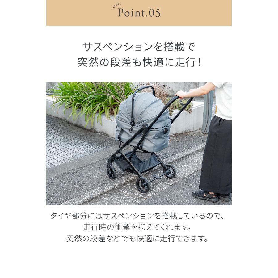 1年保証 ペットカート コット取り外し可能 分離 対面式 ワンタッチ