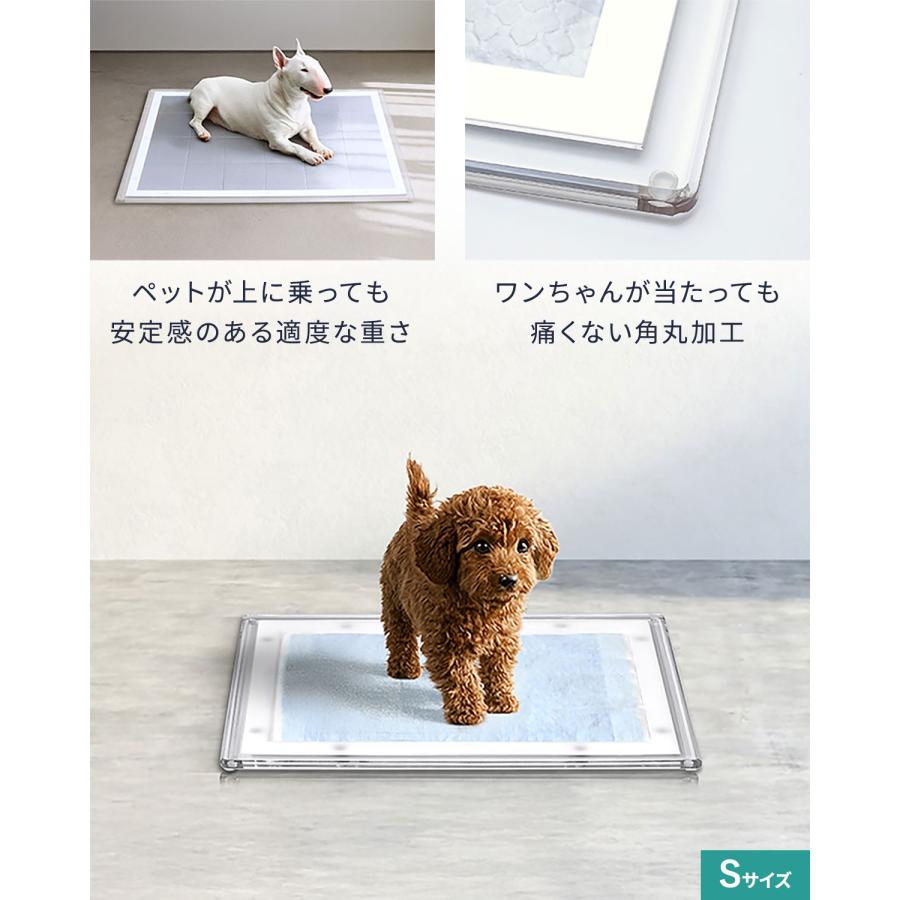 1年保証 ペットトイレトレー アクリル製 Lサイズ 75cm×61cm 洗える
