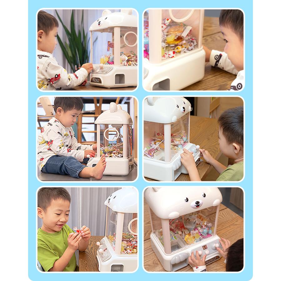 RiZKiZ 1年保証 クレーンゲーム おもちゃ 本体 家庭用 自宅用 USB給電