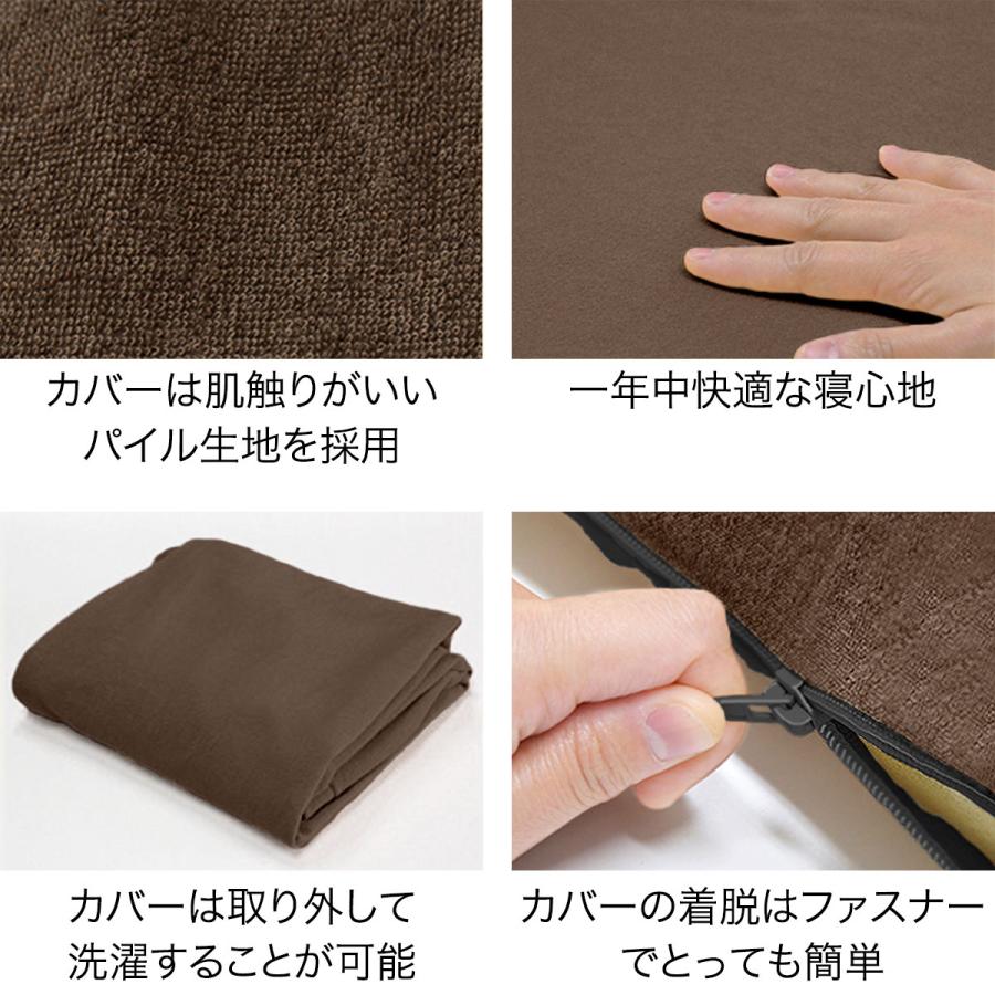 1年保証 マットレス D ダブル 高反発 厚さ20cm 140x195cm 高密度 27D