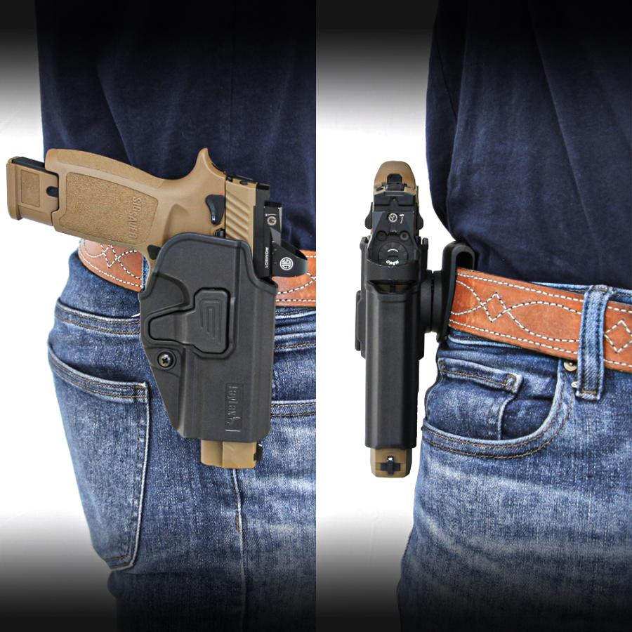 ハイスピードギア M17ホルスター SIG SAUER ProForce M17対応CQCホルスター [右用] BATTLE STYLE