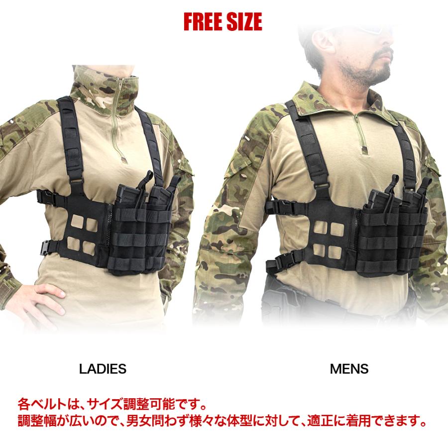 LayLax ライトウェイト チェストリグ NEO[Battle Style バトルスタイル