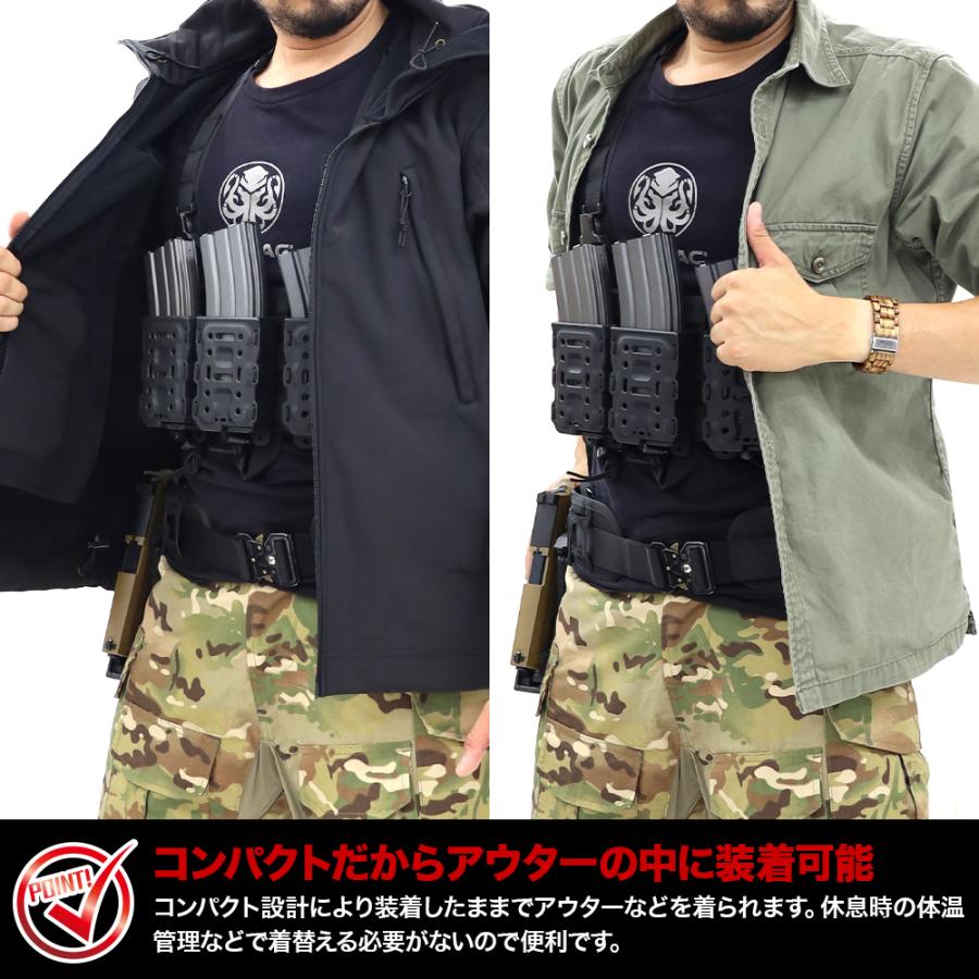 LayLax コンパクトモールチェストリグ [BATTLE STYLE/バトルスタイル