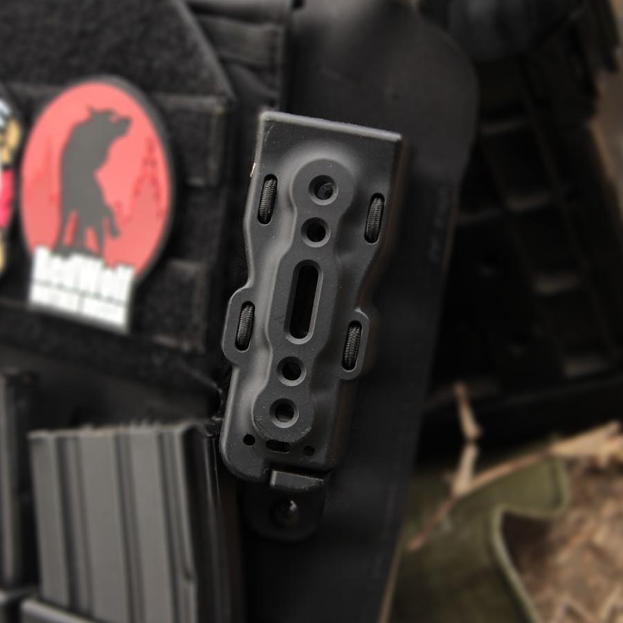 ハンドガンクイックマグホルダー BITE-MG（バイトマグ）2個入り｜マガジン 最強 サバゲー 装備 エアガン ガスガン 電動ガン | LayLax | 16