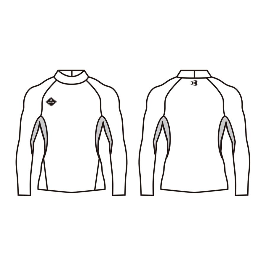 BURTLE（バートル）4091 ホットフィッテッド｜保温 インナー コンプレッションシャツ コンプレッション 起毛素材 静電ケア 吸汗 速乾 | BURTLE | 01