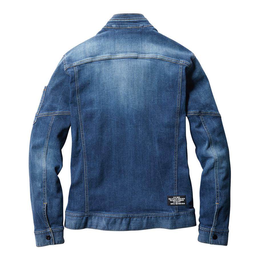 BURTLE（バートル） 5001 コーデュラ・ストレッチデニムジャケット｜ストレッチ 作業着 耐久性 コーデュラ 男女兼用 ユニセックス デニム | BURTLE | 01