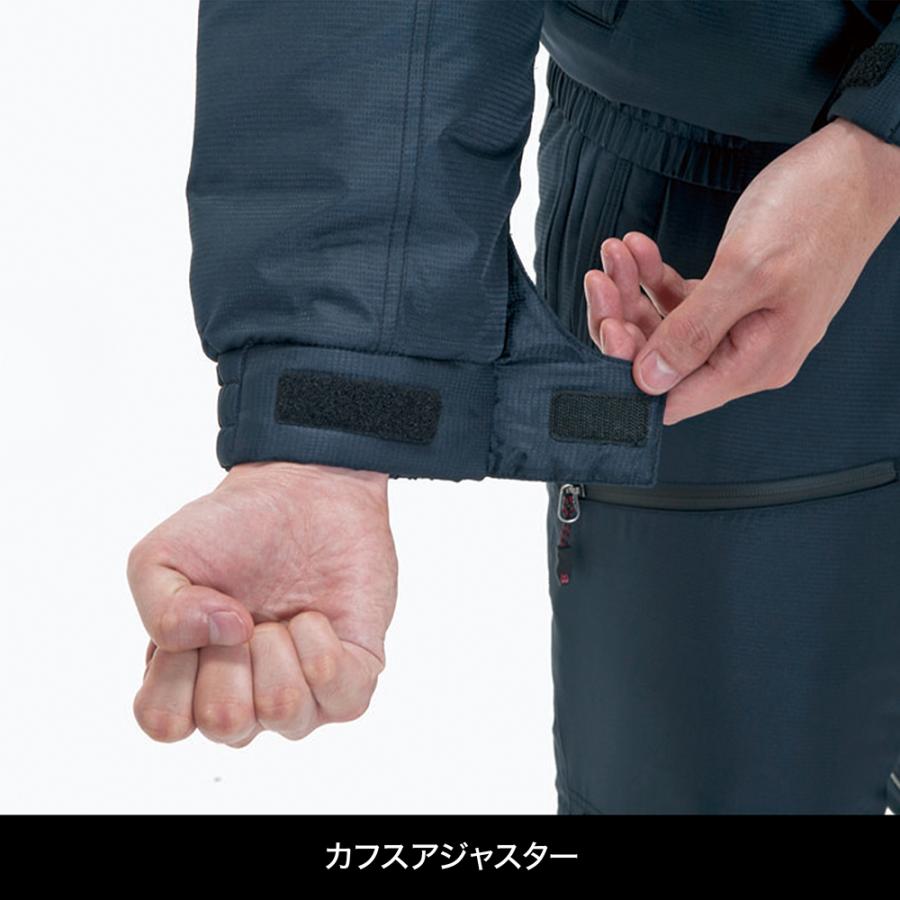 BURTLE（バートル）7210 防寒ブルゾン ブラック｜作業着 防寒 軽量 防風 男女兼用 ユニセックス 撥水 静電気防止 | BURTLE | 05