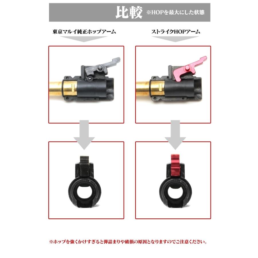 東京マルイ リアルガスブローバックM4A1 MWS ストライク ホップアーム | LayLax | 05