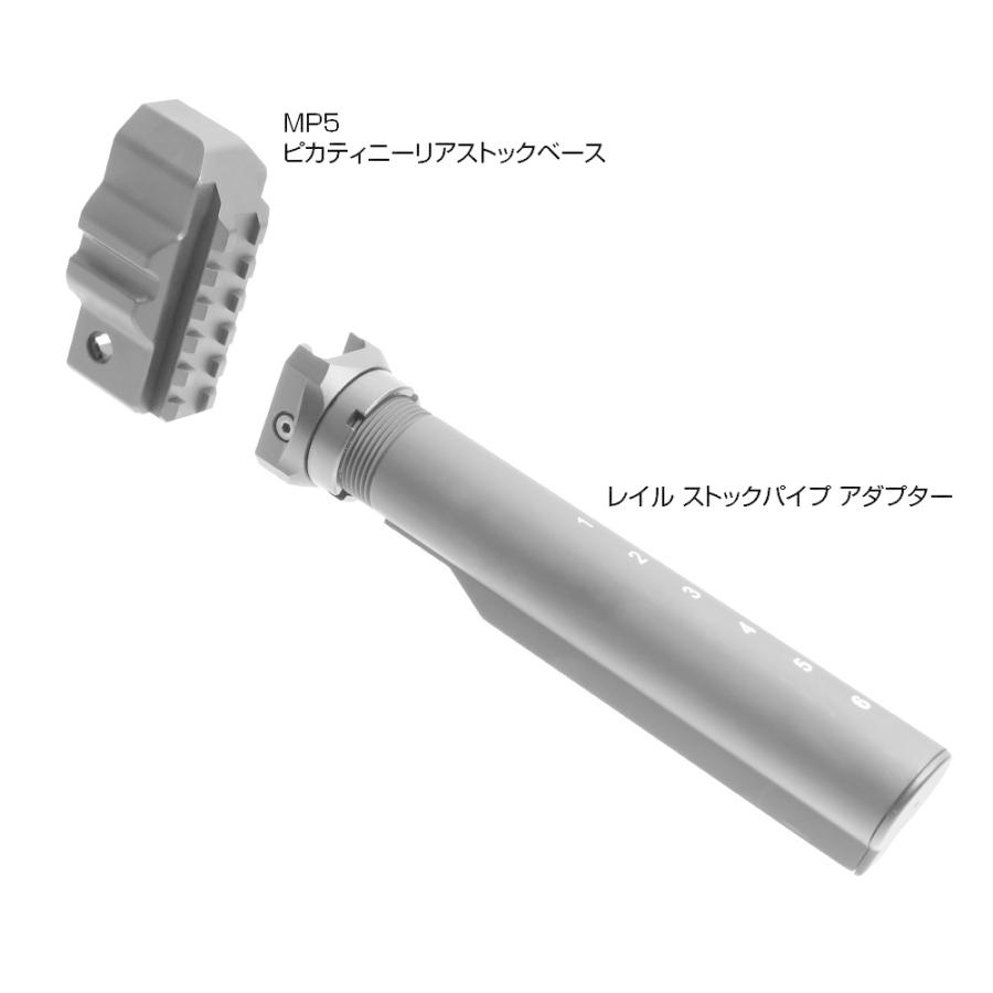 LayLax MP5 ピカティニーリアストックベースセット : LayLax