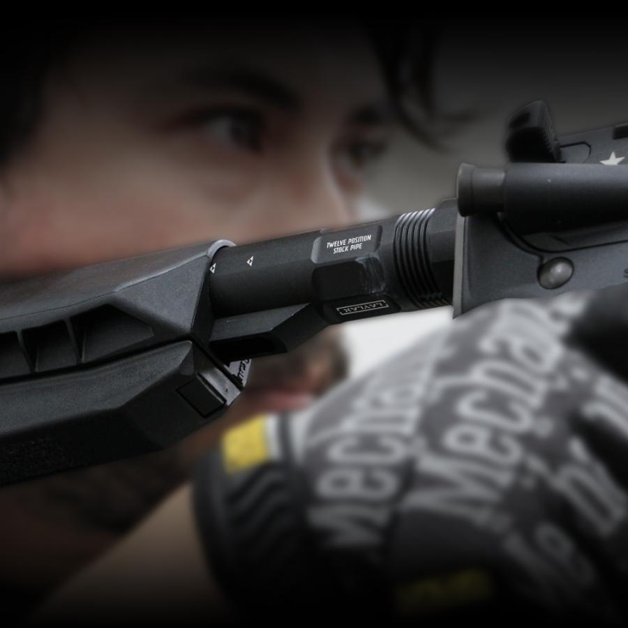 LayLax ライトウエイト12ポジションM4ストックパイプ(東京マルイ