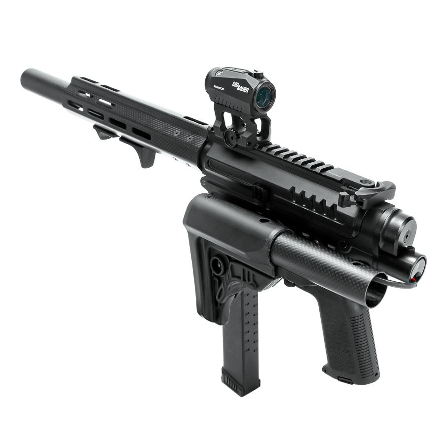 LayLax M4オフセットクイックリリースカーボンストックパイプ(東京