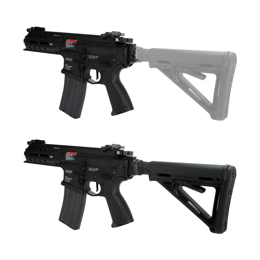 LayLax スタンダードM4用 2wayピカティニーリアストックベース