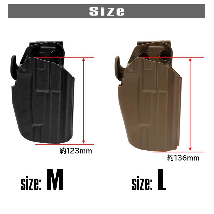 マルチフィットコンパクトホルスター MULTI FIT COMPACT HOLSTER [GARUDA/ガルーダ]｜l-direct｜09