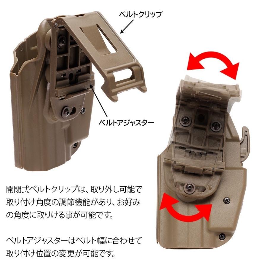 マルチフィットコンパクトホルスター MULTI FIT COMPACT HOLSTER [GARUDA/ガルーダ]｜l-direct｜10