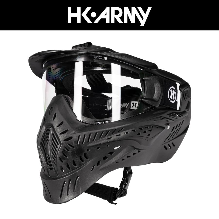 HSTL GOGGLE - SINGLE PANE (ANTI FOG) LENS BLACK w/ CLEAR フェイス