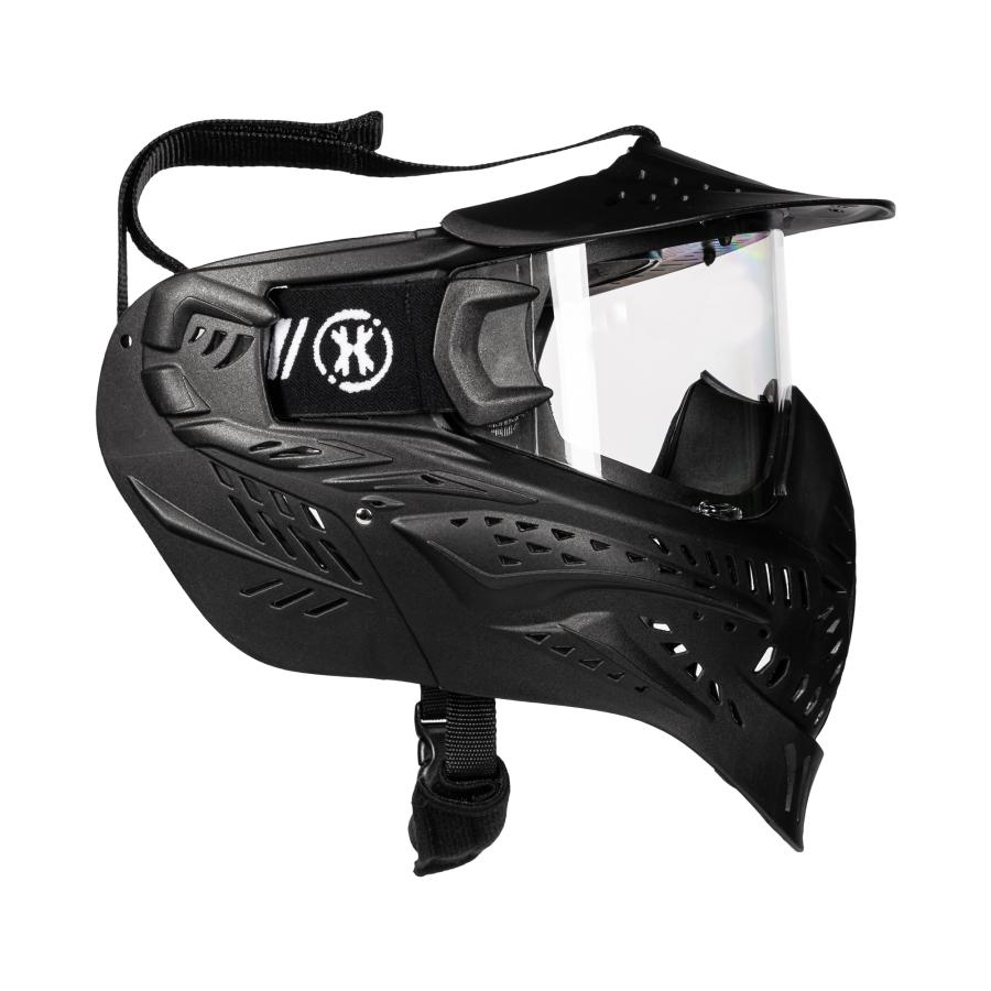 HSTL GOGGLE - SINGLE PANE (ANTI FOG) LENS BLACK w/ CLEAR フェイス