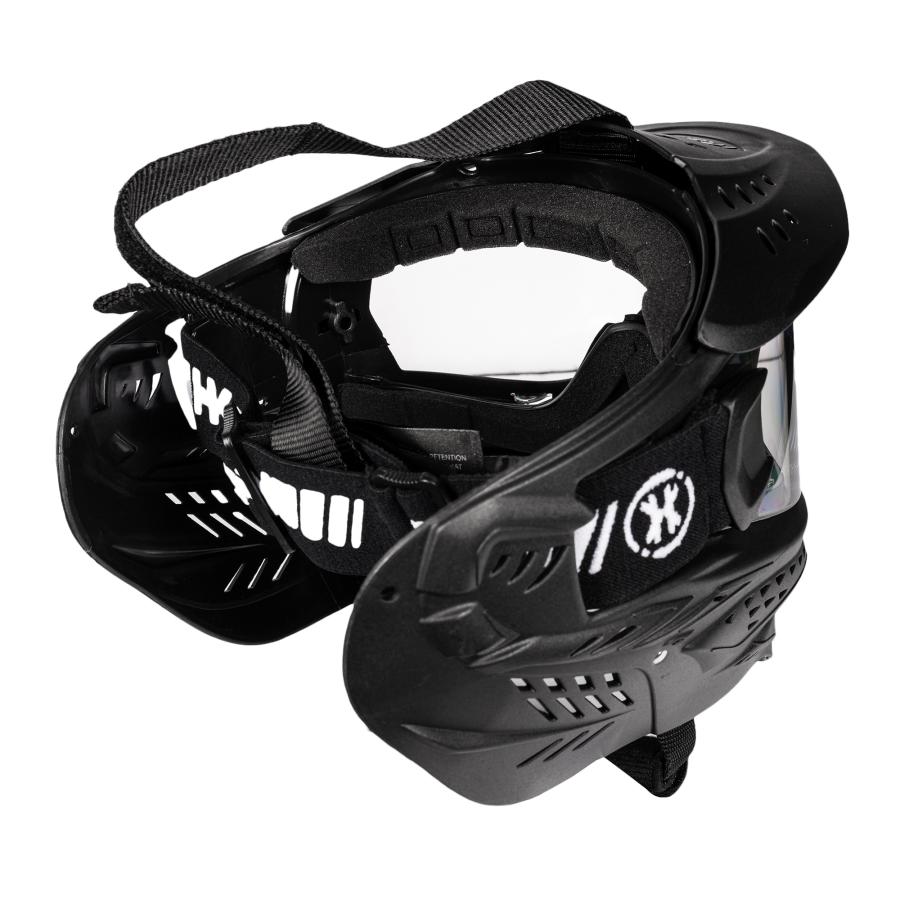 HSTL GOGGLE - SINGLE PANE (ANTI FOG) LENS BLACK w/ CLEAR フェイス