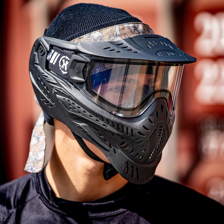 HSTL Goggle - Black フェイスガード【ブラック】 : LayLax