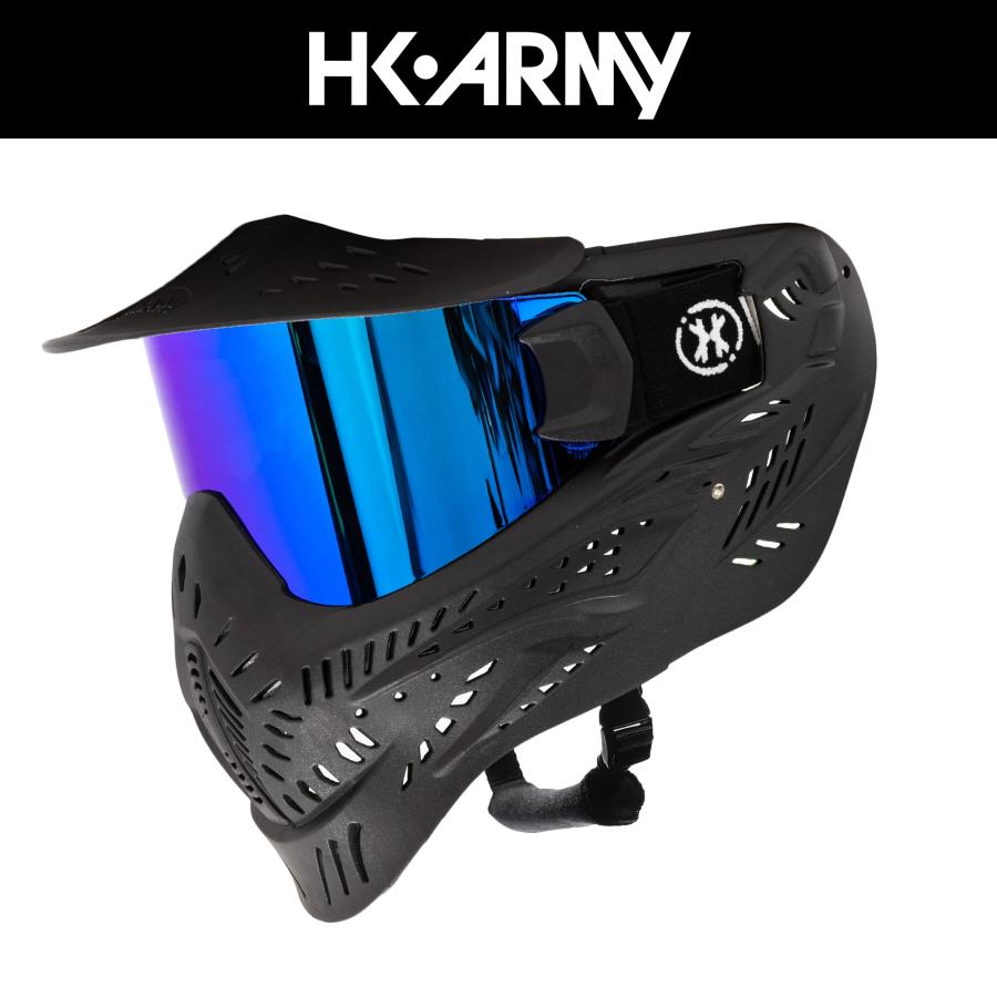 HSTL Goggle - Black w/ Ice Thermal Lens フェイスガード【ブラック