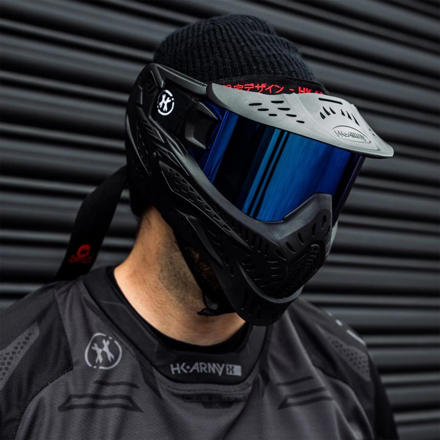 HSTL Goggle - Black w/ Ice Thermal Lens フェイスガード【ブラック