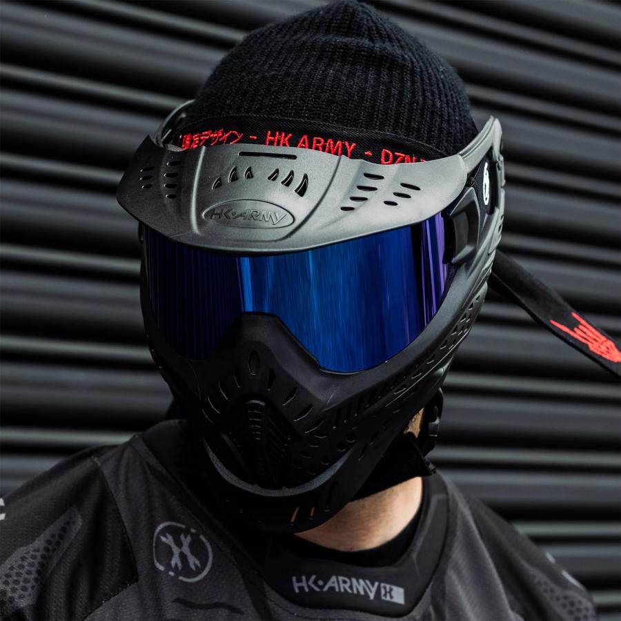 HSTL Goggle - Black w/ Ice Thermal Lens フェイスガード【ブラック